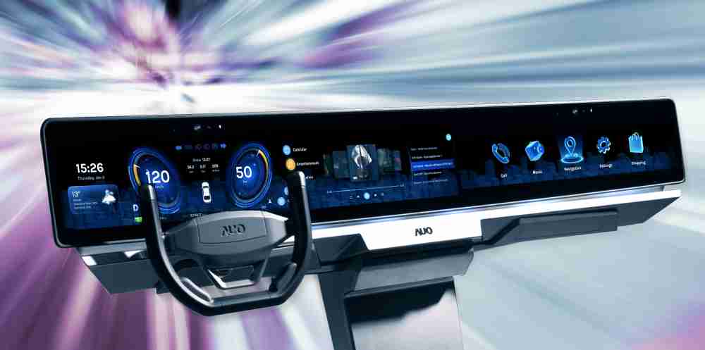 万利开拓前瞻显示技术创新应用，，，结合优异整合设计能力，，开发智能车载FIDM Plus一体化显示方案，，，，让驾驶操作与车内娱乐体验再进化