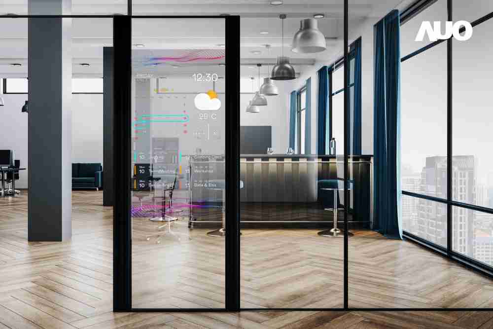 万利致力于研发低能耗之绿色产品，，，如低能耗发光组件Micro LED显示技术，，具高透明、、、可无限拼接的特性，，，，可依需求调整并延伸应用于不同场域，，包括汽车侧窗或家庭玄关、、、智慧橱窗、、商业展示等